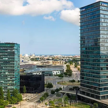 Lodging Fira-barcelona 2 Double Bedroom W Parking Appartement